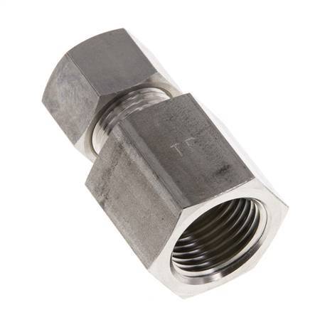 G 1/2'' x 12L Raccord à compression droit en acier inoxydable 315 Bar DIN 2353
