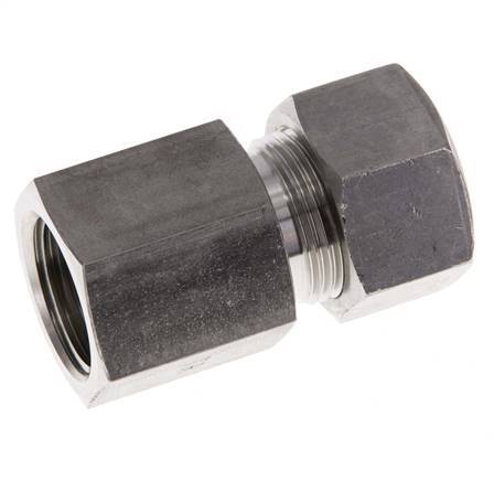 G 1/2'' x 15L Raccord à compression droit en acier inoxydable 315 Bar DIN 2353