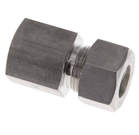 G 1/2'' x 15L Raccord à compression droit en acier inoxydable 315 Bar DIN 2353