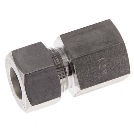 G 1/2'' x 15L Raccord à compression droit en acier inoxydable 315 Bar DIN 2353