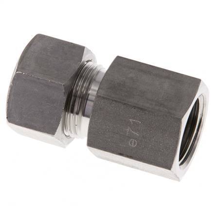 G 1/2'' x 15L Raccord à compression droit en acier inoxydable 315 Bar DIN 2353