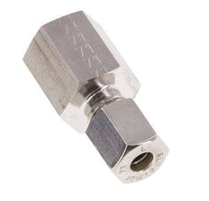 G 1/4'' x 6L Raccord à compression droit en acier inoxydable 315 Bar DIN 2353