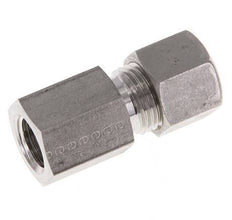 G 1/4'' x 10L Raccord à compression droit en acier inoxydable 315 Bar DIN 2353