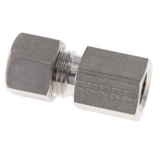 G 1/4'' x 10L Raccord à compression droit en acier inoxydable 315 Bar DIN 2353