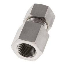 G 3/8'' x 12L Raccord à compression droit en acier inoxydable 315 Bar DIN 2353