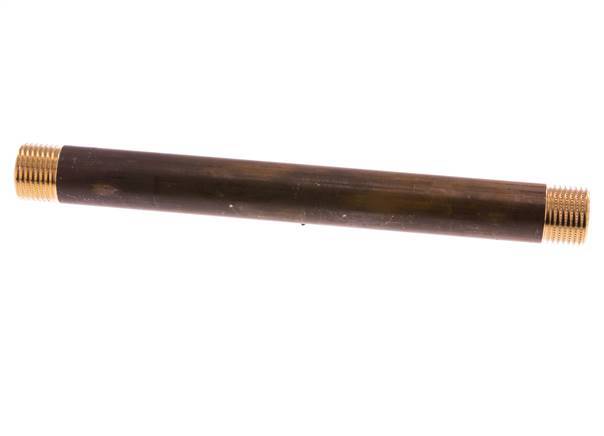 Raccord double en laiton G 1/2'' 16 Bar DIN 2982 - 200mm