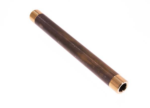 Raccord double en laiton G 1/2'' 16 Bar DIN 2982 - 200mm