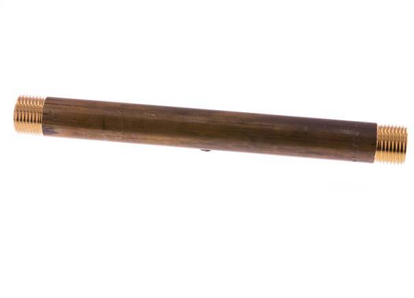 Raccord double en laiton G 1/2'' 16 Bar DIN 2982 - 200mm