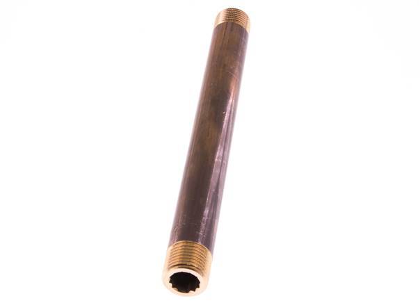 Raccord double en laiton G 1/2'' 16 Bar DIN 2982 - 200mm