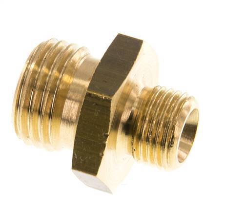 Mamelon double en laiton G 1/4'' x G 1/8'' 16 Bar [5 Pièces].