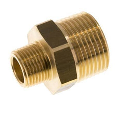R 3/4'' x R 3/8'' Brass Double Nipple 16 Bar