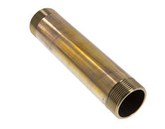 G 1 1/2'' Brass Double Pipe Nipple 16 Bar DIN 2982 - 200mm