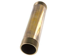 G 1 1/2'' Brass Double Pipe Nipple 16 Bar DIN 2982 - 200mm