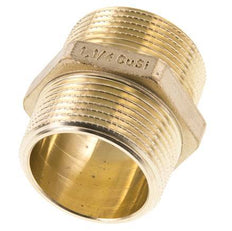 R 1 1/4'' Double Nipple en laiton 16 Bar