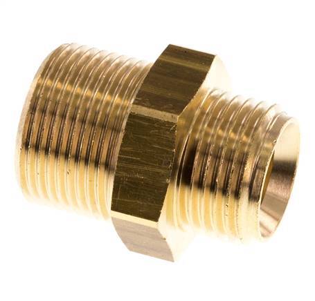 M24x1.5 x G 1/2'' Laiton Double Nipple 16 Bar