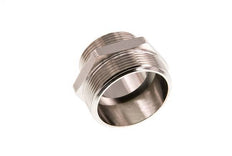 G 2'' x G 1 1/2'' Raccord double en laiton nickelé 16 Bar