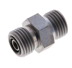 UNF 9/16''-18 Acier zingué Double mamelon ORFS 630 Bar - Hydraulique [2 Pièces]