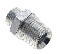 UN 11/16''-16 x 1/2'' NPT Embout double en acier zingué ORFS 630 Bar - Hydraulique
