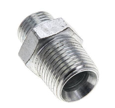 UN 11/16''-16 x 1/2'' NPT Embout double en acier zingué ORFS 630 Bar - Hydraulique