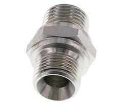 Mamelon double en acier zingué G 1/2'' 400 Bar - Hydraulique [2 Pièces].