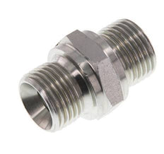 Mamelon double en acier zingué G 1/2'' 400 Bar - Hydraulique [2 Pièces].