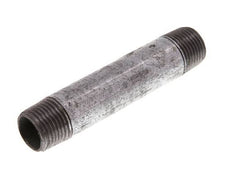 R 1/2'' Zinc plated Steel Double Pipe Nipple 50 Bar DIN 2982 - 100mm [5 Pieces]