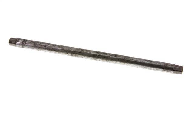 R 1/4'' Zinc plated Steel Double Pipe Nipple 50 Bar DIN 2982 - 250mm