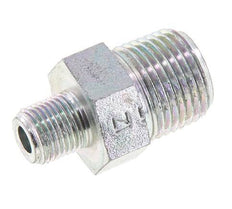 Embout double en acier zingué 1/8'' NPT x 3/8'' NPT 210 Bar - Hydraulique
