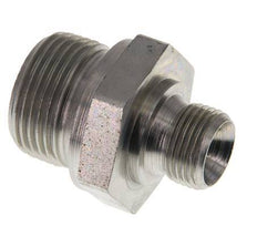 Mamelon double en acier zingué G 3/4'' x G 3/8'' 400 Bar - Hydraulique