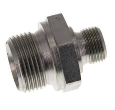 Mamelon double en acier zingué G 3/4'' x G 3/8'' 400 Bar - Hydraulique