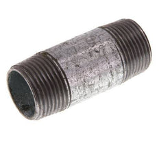 R 3/4'' Zinc plated Steel Double Pipe Nipple 50 Bar DIN 2982 - 60mm [10 Pieces]