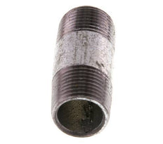 R 3/8'' Zinc plated Steel Double Pipe Nipple 50 Bar DIN 2982 - 40mm [5 Pieces]