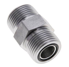 Embout double en acier zingué UNS 1''-14 ORFS 400 Bar - Hydraulique