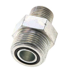 UN 1-3/16''-12 x 1/2'' NPT Embout double en acier zingué ORFS 400 Bar - Hydraulique