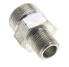 UN 1-3/16''-12 x 1/2'' NPT Embout double en acier zingué ORFS 400 Bar - Hydraulique