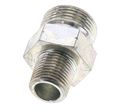 UN 1-3/16''-12 x 1/2'' NPT Embout double en acier zingué ORFS 400 Bar - Hydraulique