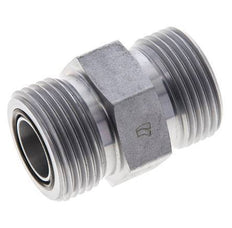 Embout double en acier zingué UN 1-3/16''-12 ORFS 400 Bar - Hydraulique