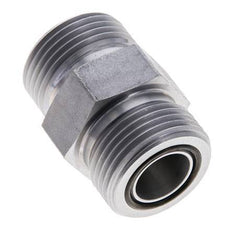 Embout double en acier zingué UN 1-3/16''-12 ORFS 400 Bar - Hydraulique