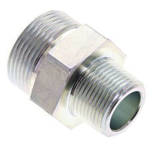 UN 1-7/16''-12 x 3/4'' NPT Embout double en acier zingué ORFS 400 Bar - Hydraulique