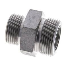UN 1-7/16''-12 x UN 1-3/16''-12 Embout double en acier zingué ORFS 400 Bar - Hydraulique