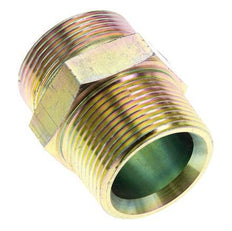 UN 1-11/16''-12 x 1 1/4'' NPT Embout double en acier zingué ORFS 250 Bar - Hydraulique