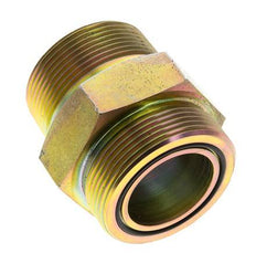 Embout double en acier zingué UN 2''-12 x 1 1/2'' NPT ORFS 250 Bar - Hydraulique