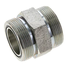 Embout double en acier zingué UN 2''-12 ORFS 250 Bar - Hydraulique