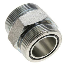 Embout double en acier zingué UN 2''-12 ORFS 250 Bar - Hydraulique