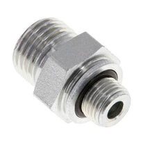 UNF 9/16''-18 x G 1/8'' Embout double en acier zingué ORFS 630 Bar - Hydraulique