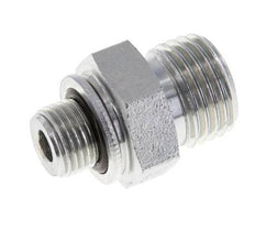 UNF 9/16''-18 x G 1/8'' Embout double en acier zingué ORFS 630 Bar - Hydraulique