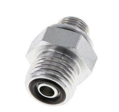 UNF 9/16''-18 x G 1/8'' Embout double en acier zingué ORFS 630 Bar - Hydraulique