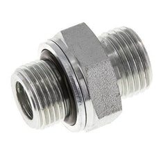 UN 11/16''-16 x G 3/8'' Embout double en acier zingué ORFS 630 Bar - Hydraulique