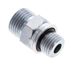 UN 11/16''-16 x M14x1.5 Embout double en acier zingué ORFS 630 Bar - Hydraulique