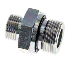 Embout double en acier zingué UN 13/16''-16 x G 3/4'' ORFS 400 Bar - Hydraulique